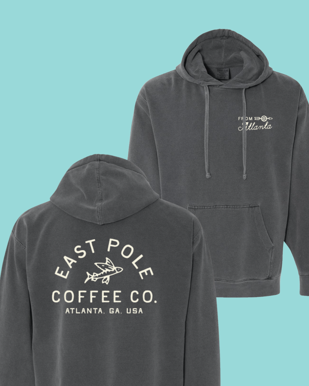 east pole fish 'From Atlanta' 2025 Hoodie